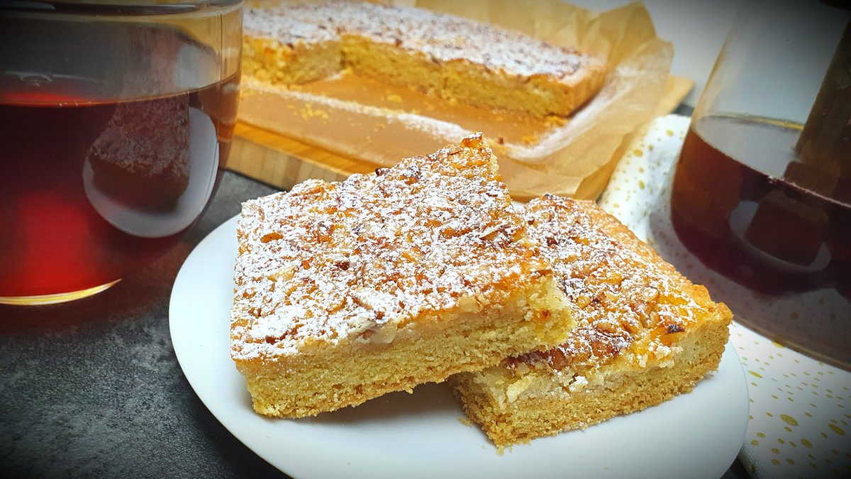 Вкусный лимонный пирог