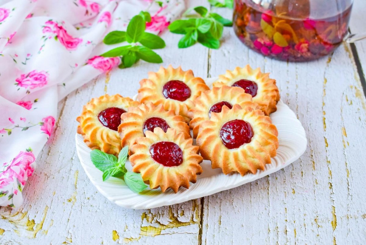 Песочное печенье курабье