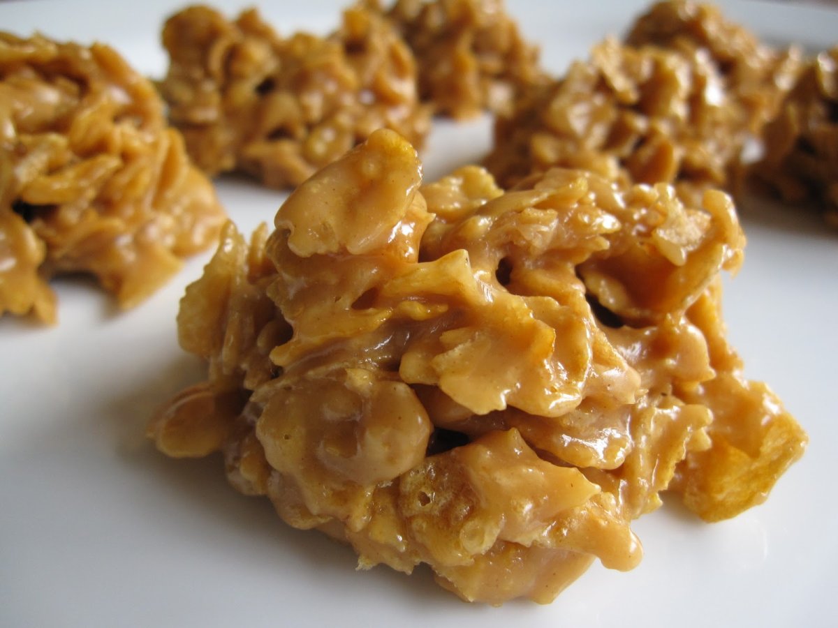 Конфеты из кукурузных хлопьев
