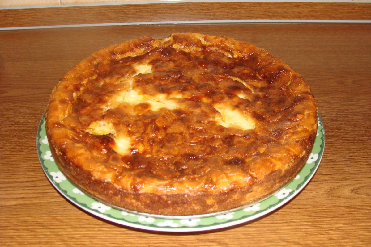 Пирог из кукурузных хлопьев рецепт