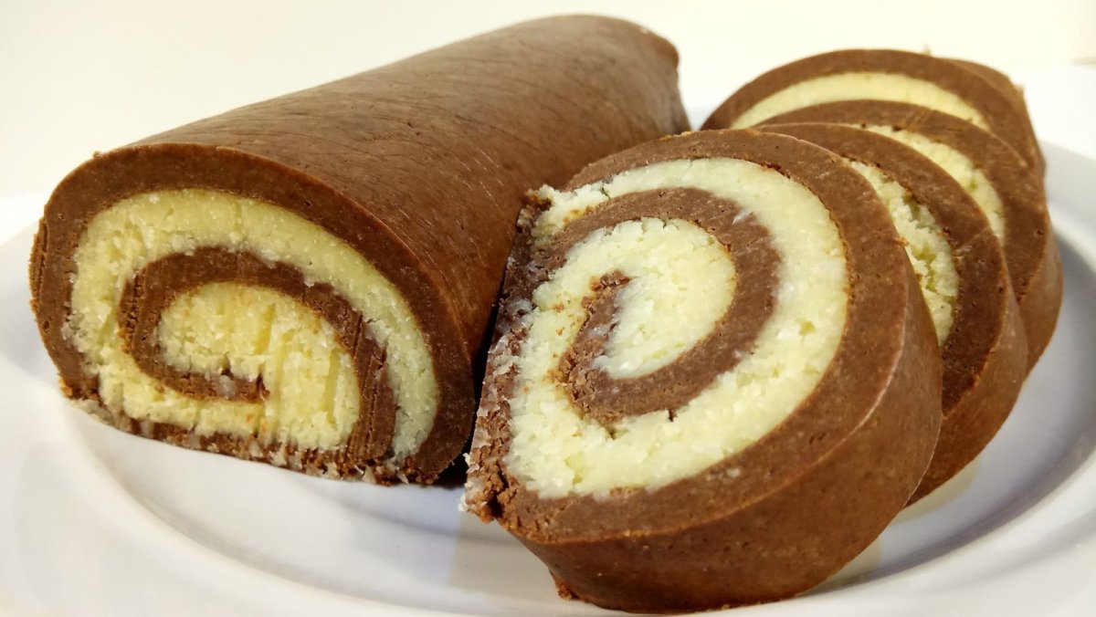 Рулет из печенья