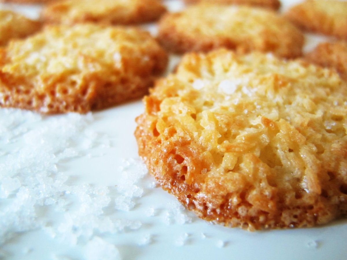 Печеньки с кокосовой стружкой