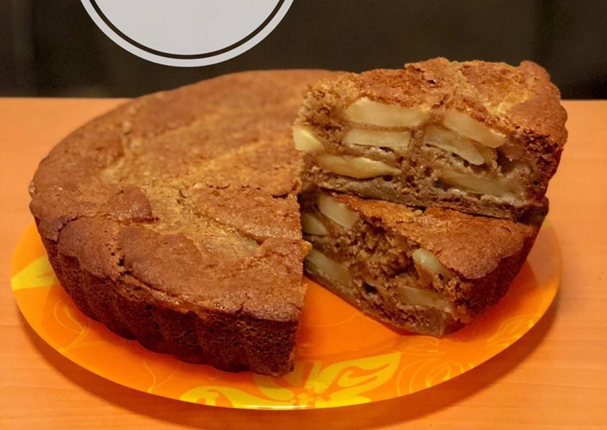 Торт из зеленой гречки