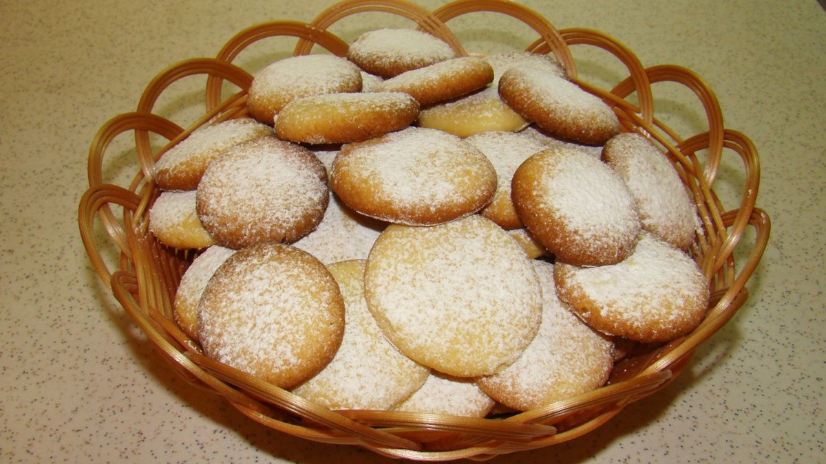 Печенье без маргарина