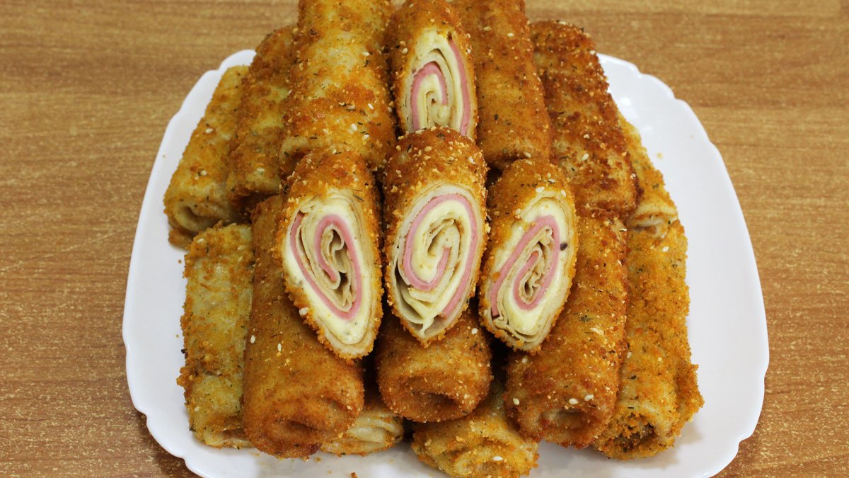 Блинчики с овощами