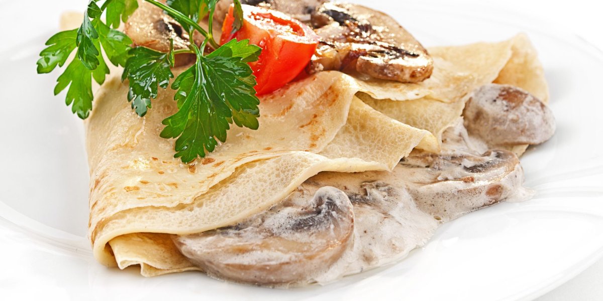 Блинчики с начинкой из