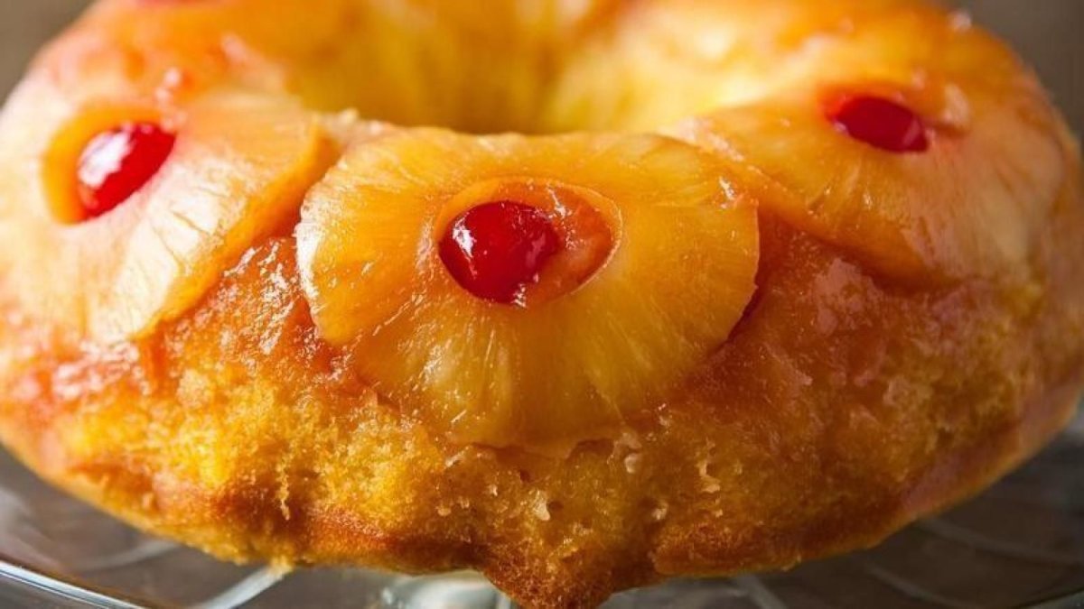 Pineapple upside-down Cake пирог-перевертыш