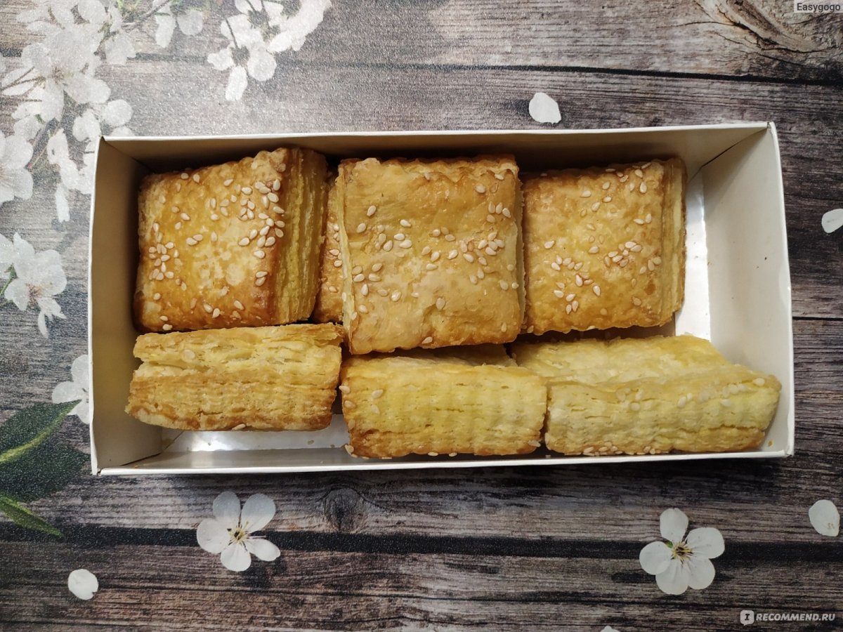 Печенье гата с кунжутом
