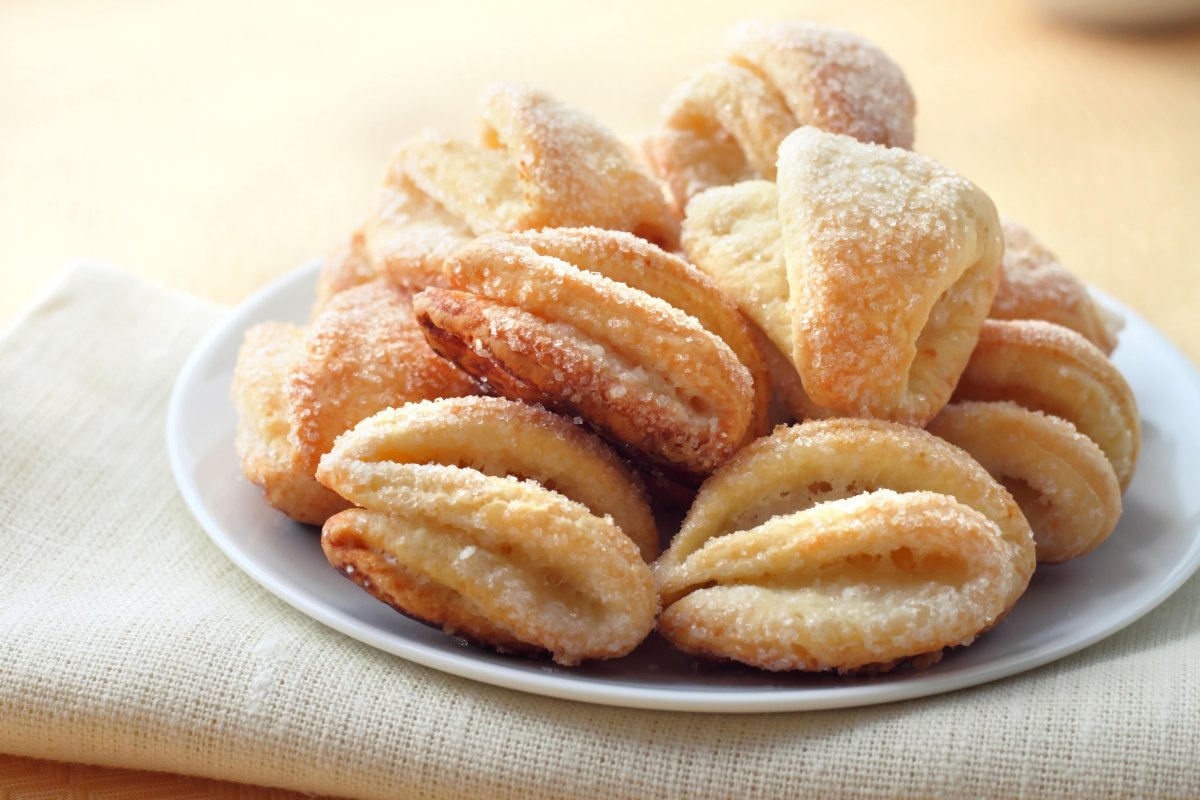 Печенье с начинкой из творога