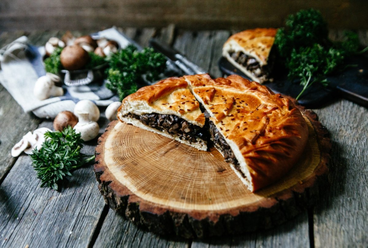КИШ Лорен с грибами