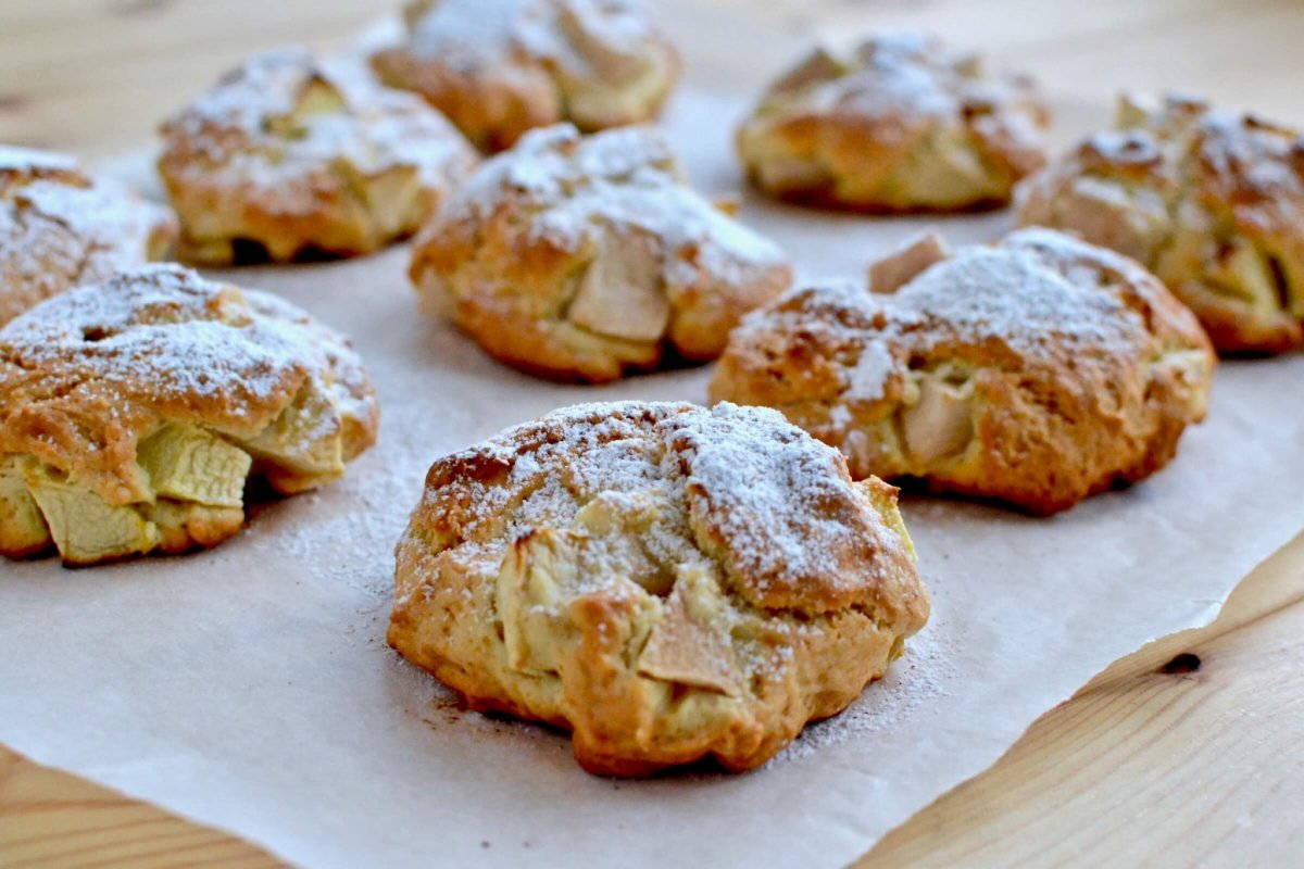 Печенье с яблоками