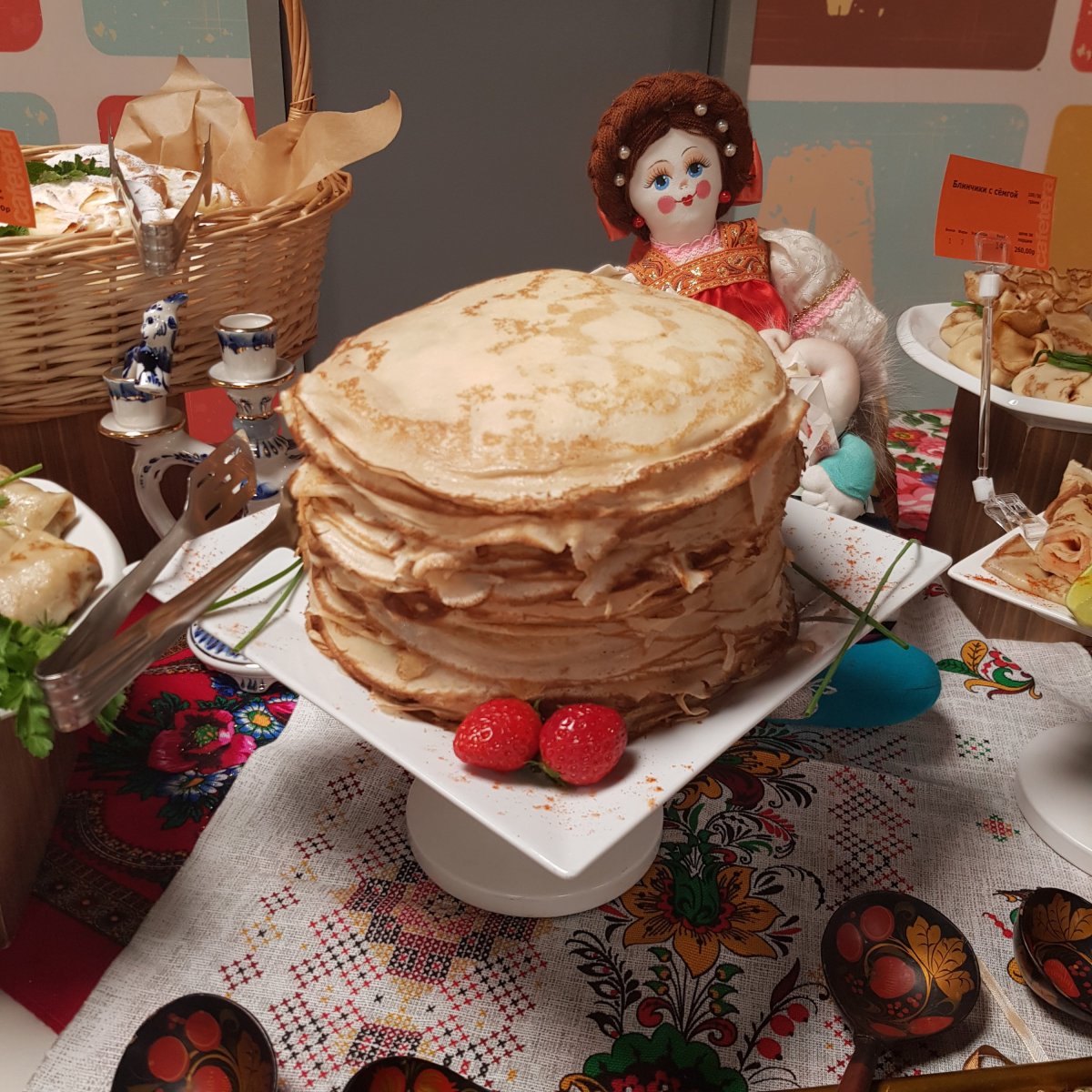Блины на Пасху
