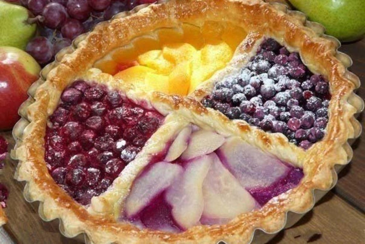 Выпечка с черникой
