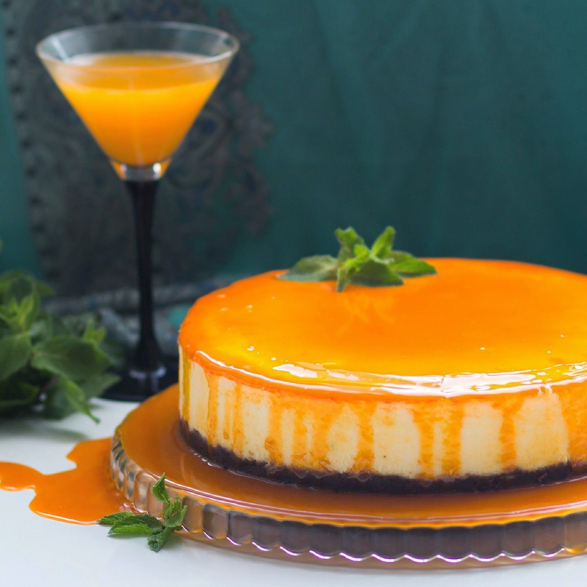 Sea Buckthorn Cheesecake