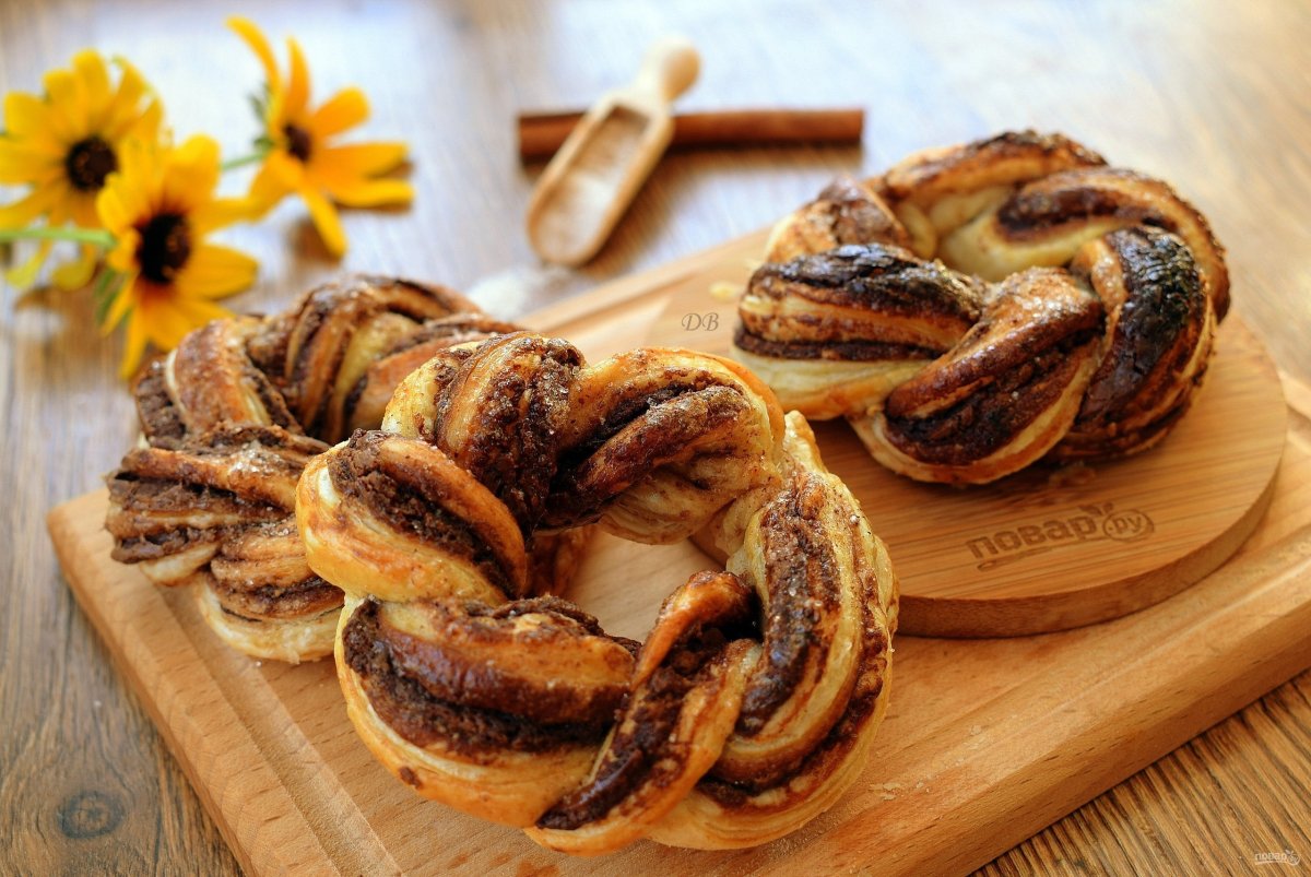 Песочные кольца с арахисом