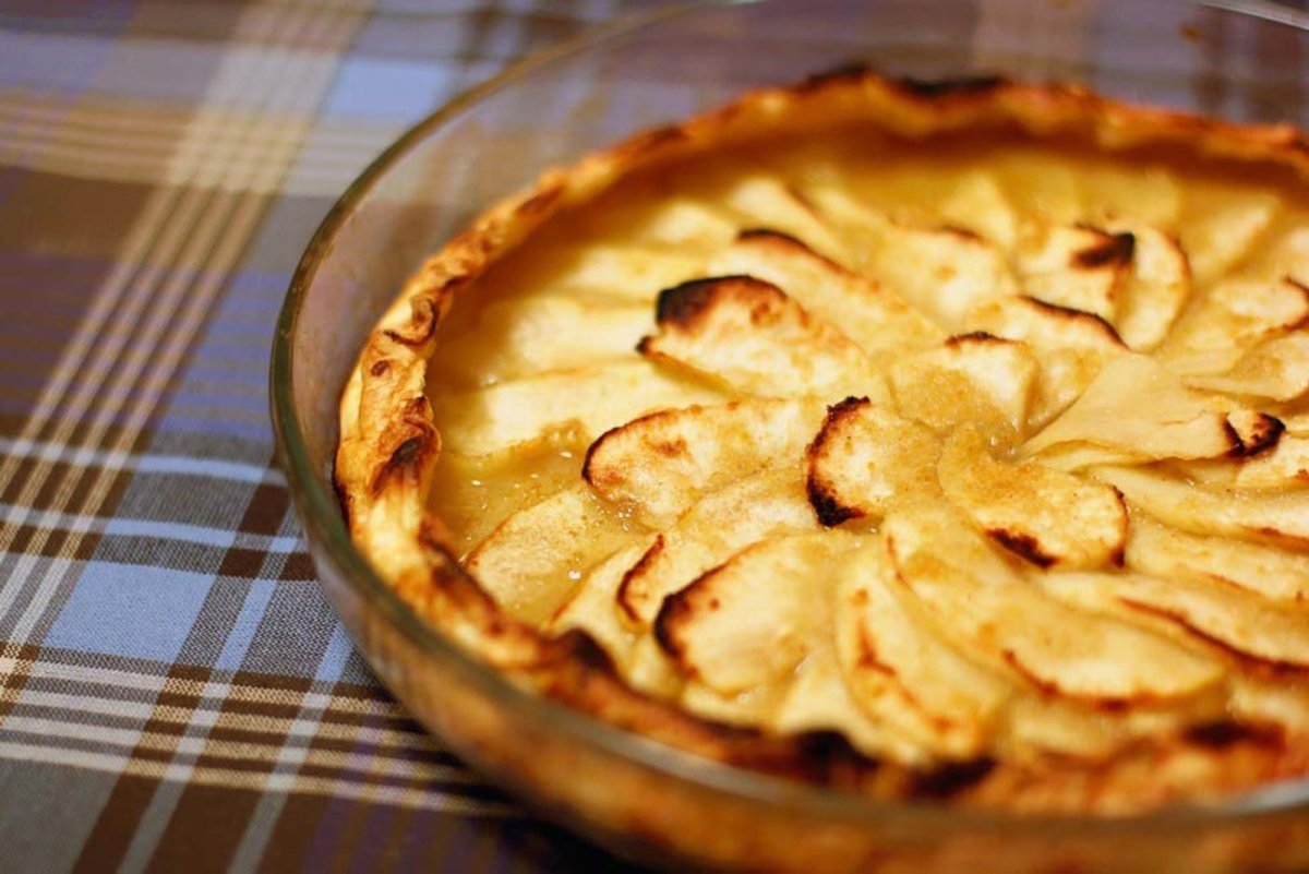 Рецепт пирога шарлотка с яблоками