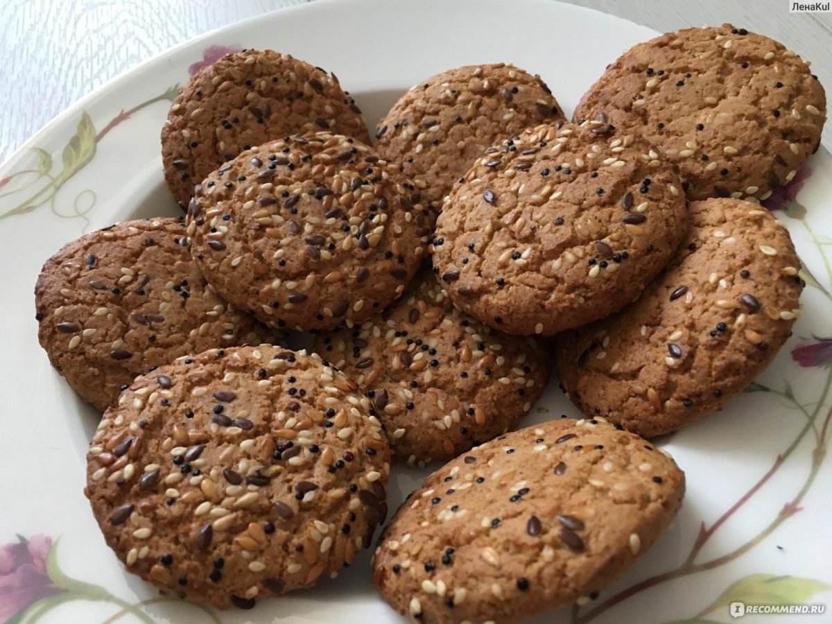 Овсяное печенье с шоколадной крошкой