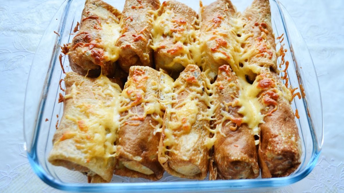 Блины запеченные в духовке