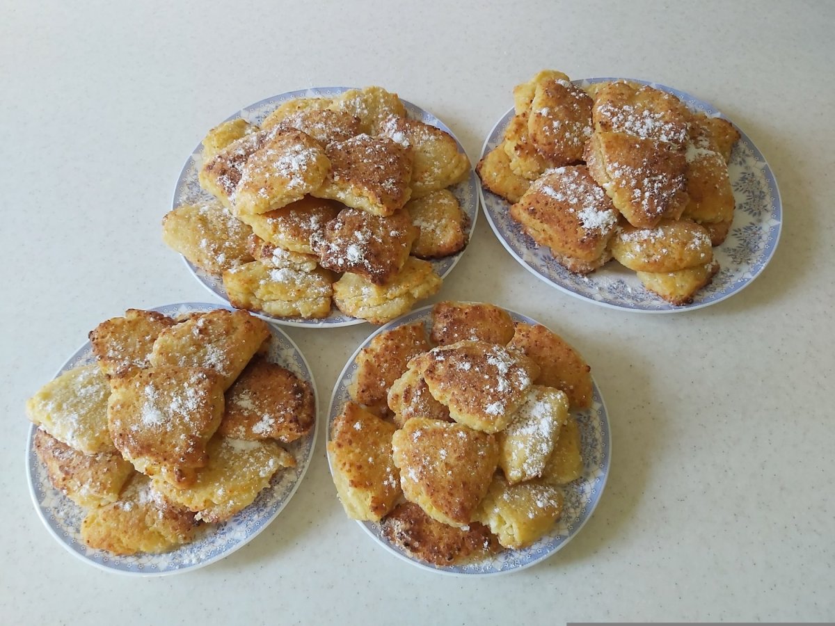 Творожное печенье конвертики