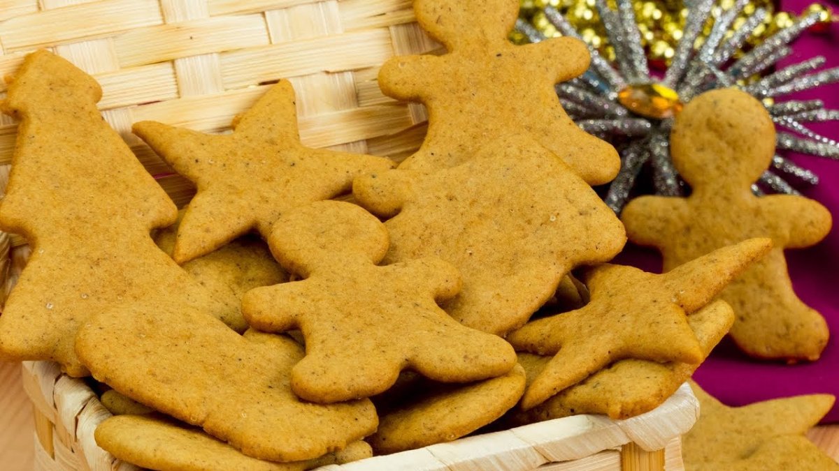 Печенье имбирное с корицей