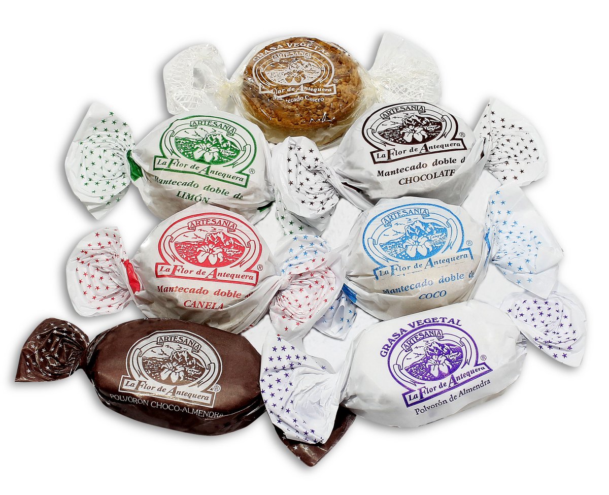 Polvorones на белом фоне
