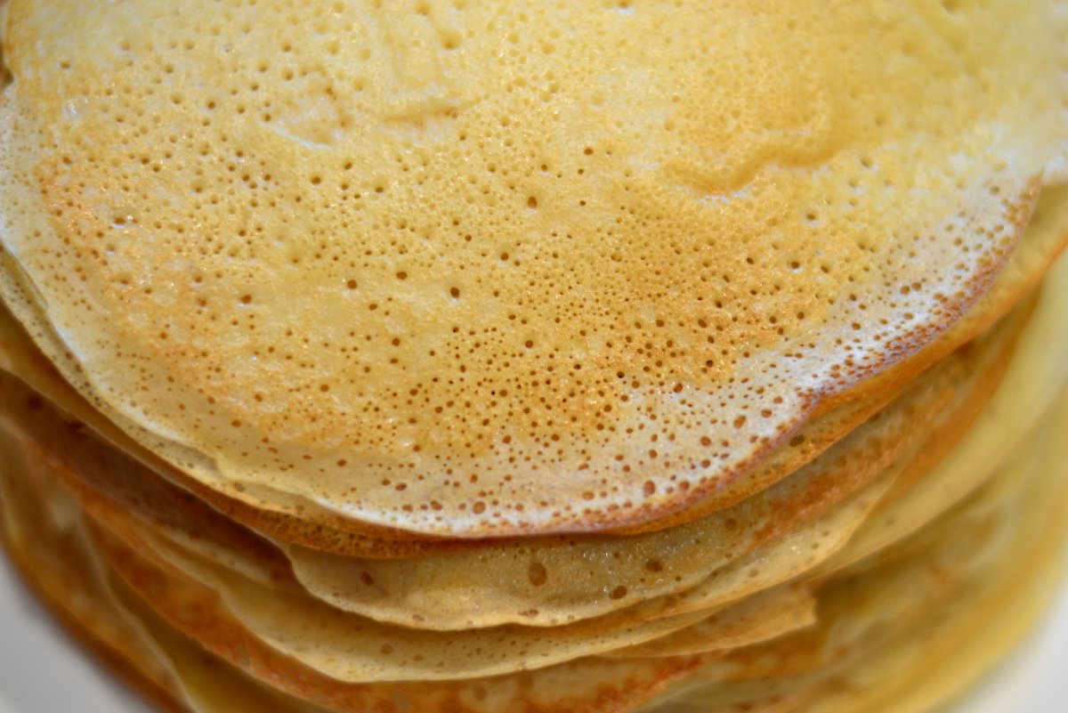 Блины на воде вкусные