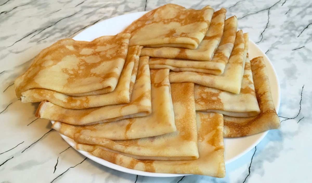 Блинчики с медом
