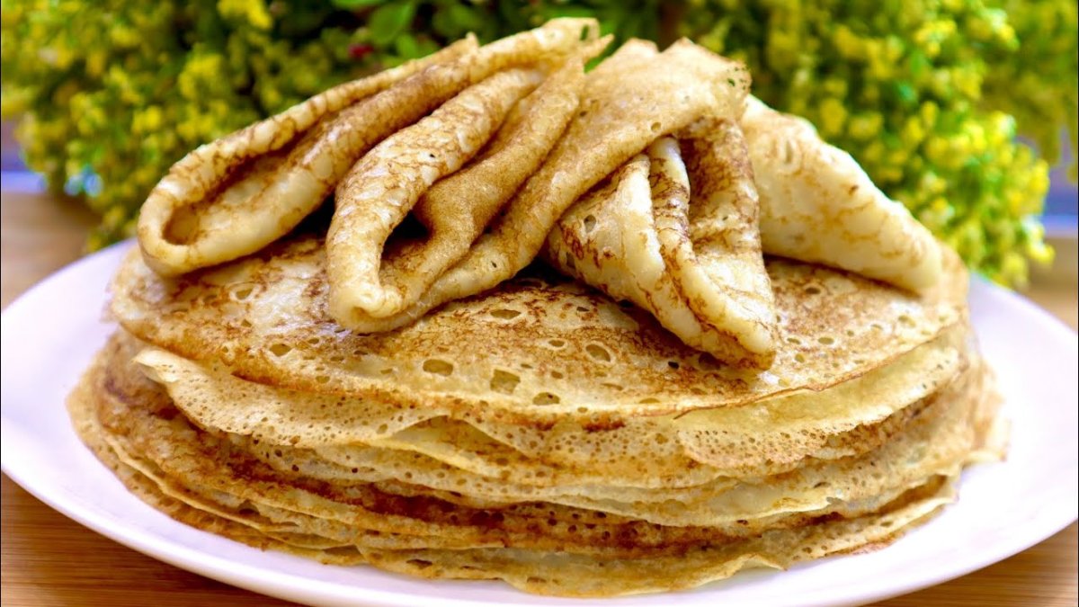Блины из гороховый муки