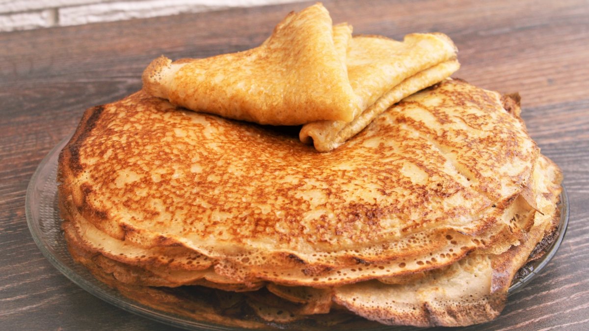 Блины из пшеничной муки