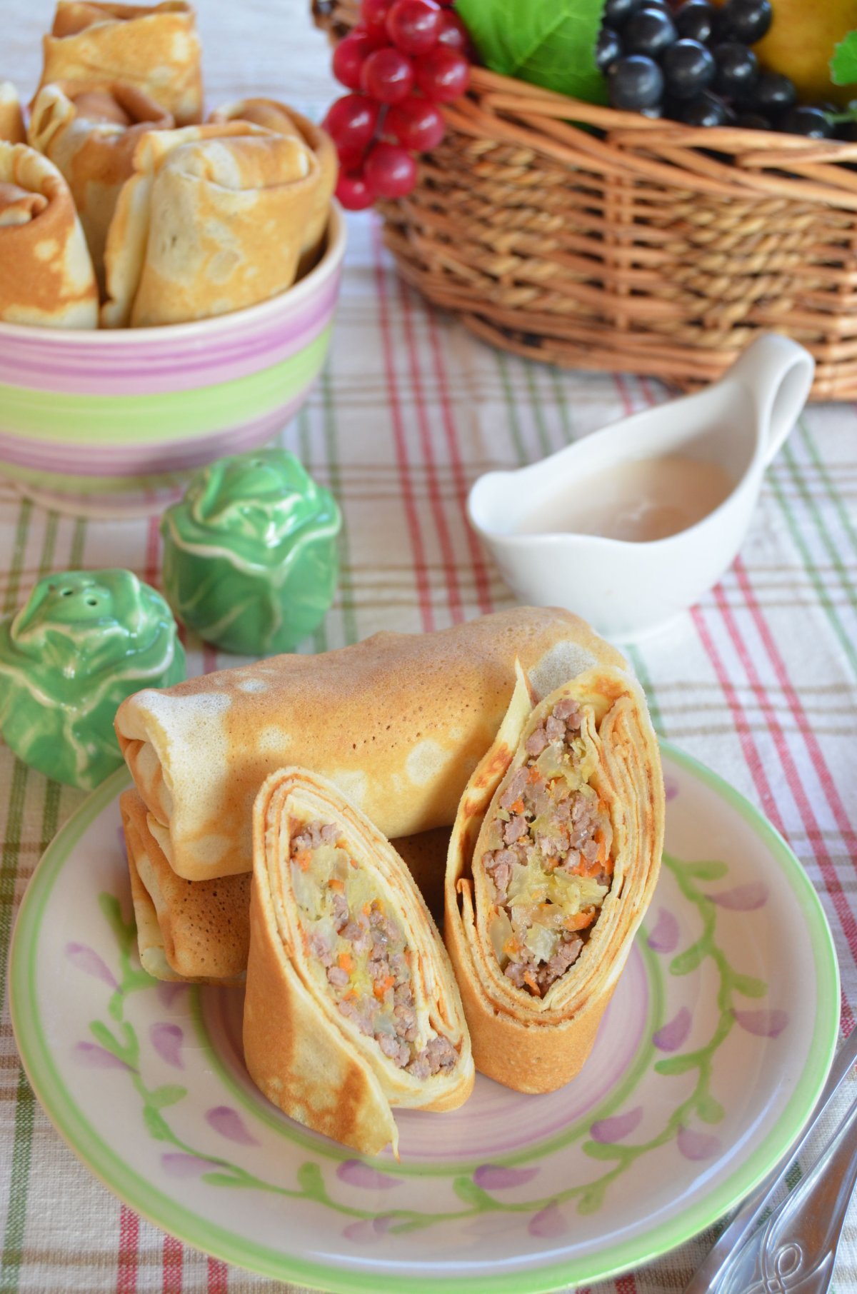 Блины с начинкой