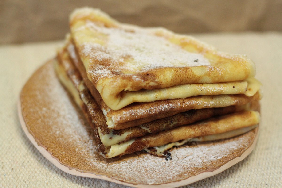 Различные формы блинов