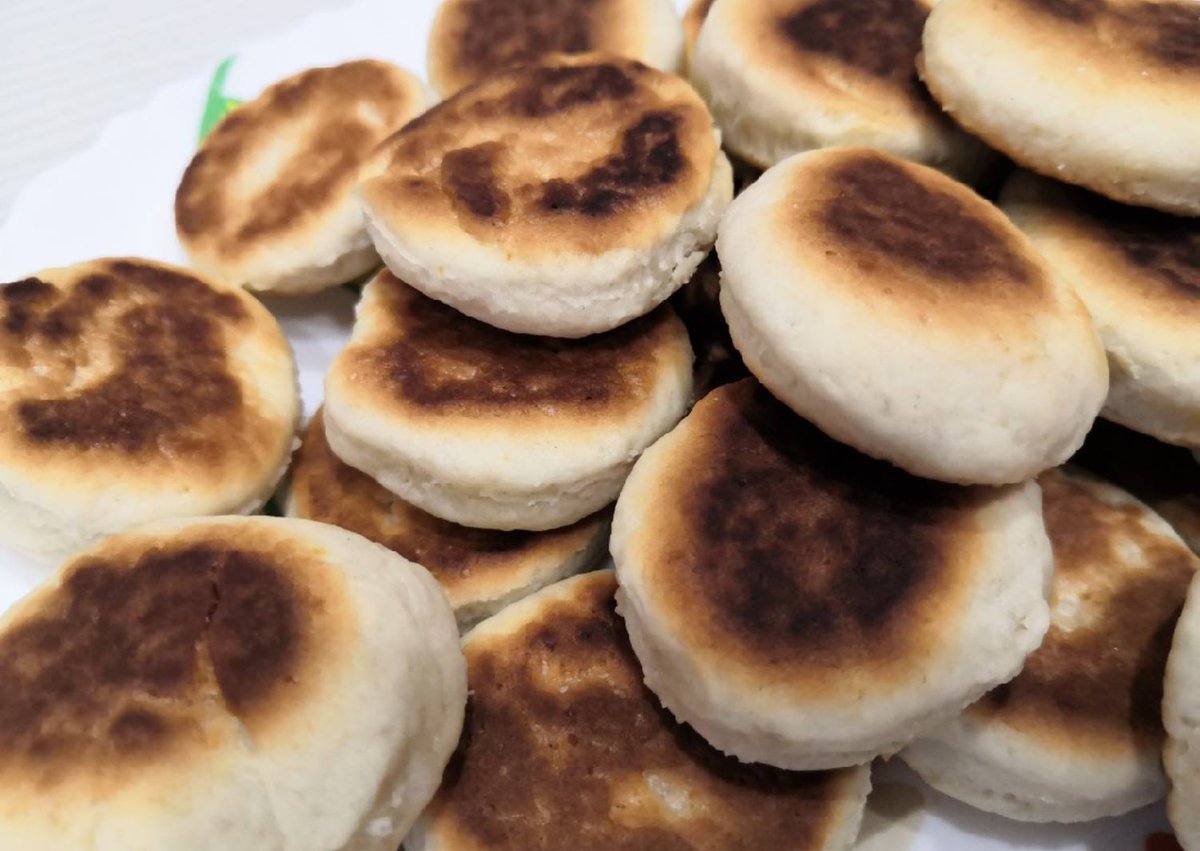 Песочное печенье на сковороде