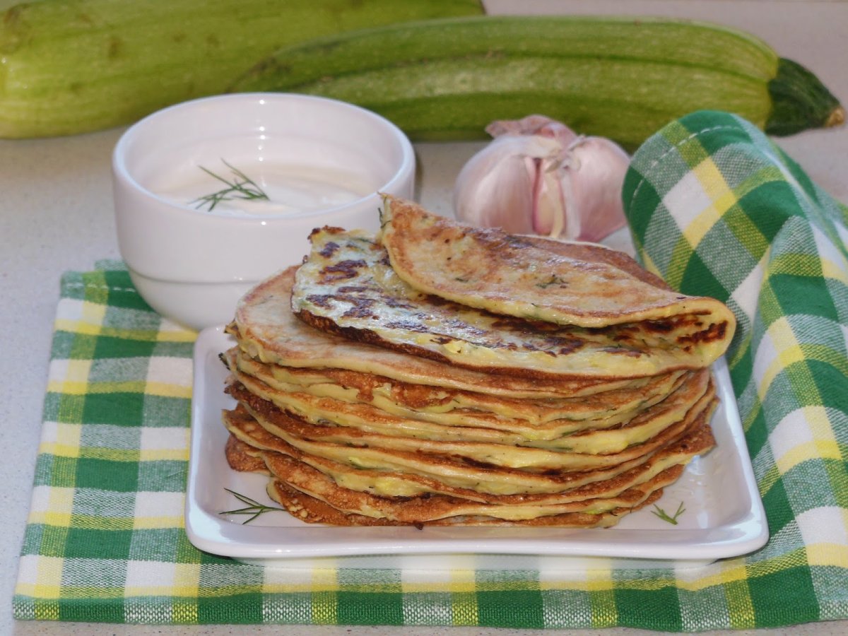 Панкейки из цукини