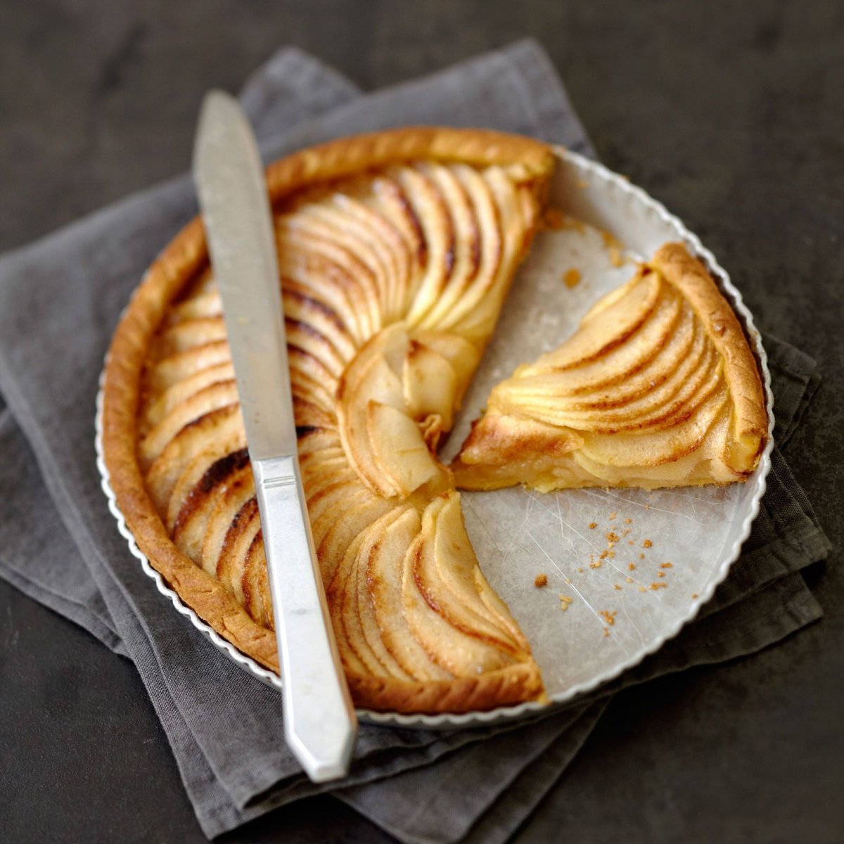Торт с яблоками «tarte Tatin»
