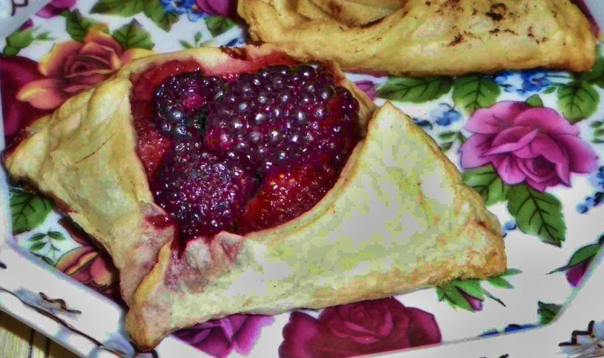 Пирог с клубникой