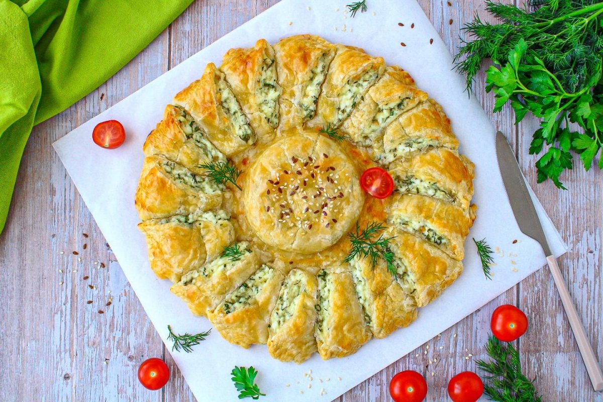 Луковый пирог