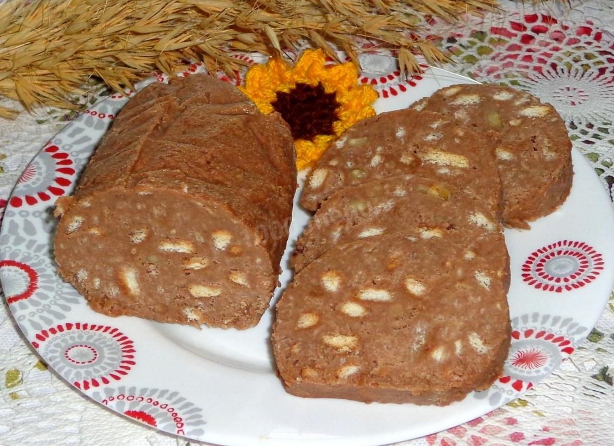 Шоколадная колбаса