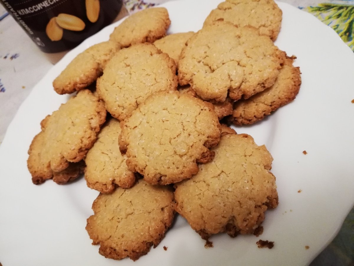 Печенье из арахиса без муки