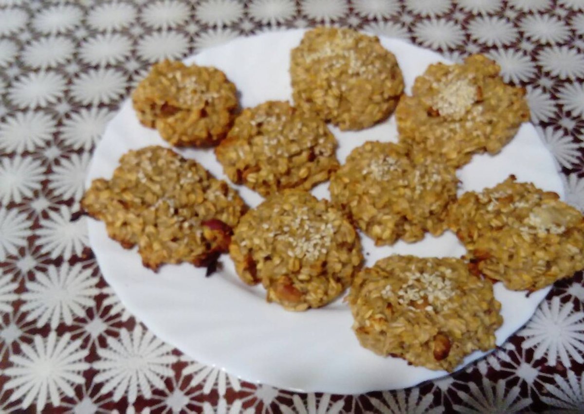 Печенье Геркулес с изюмом