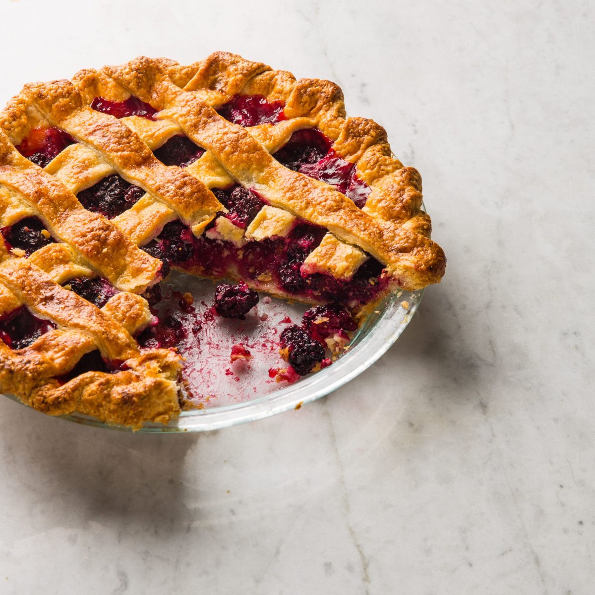 BLACKBERRY pie