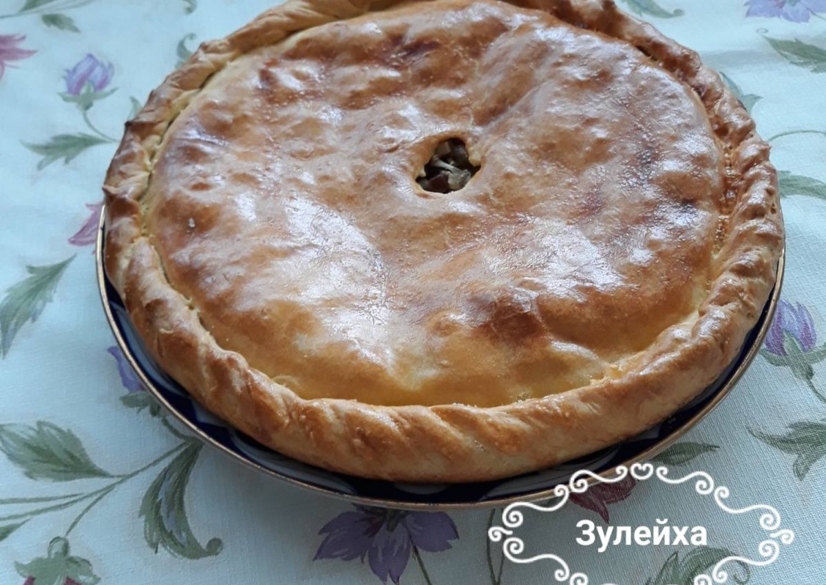 Татарский мясной пирог