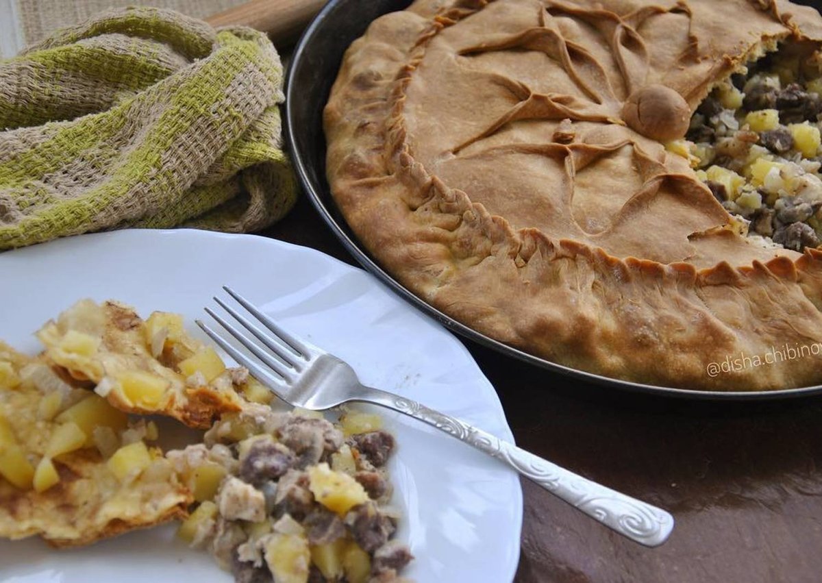 Мясной пирог