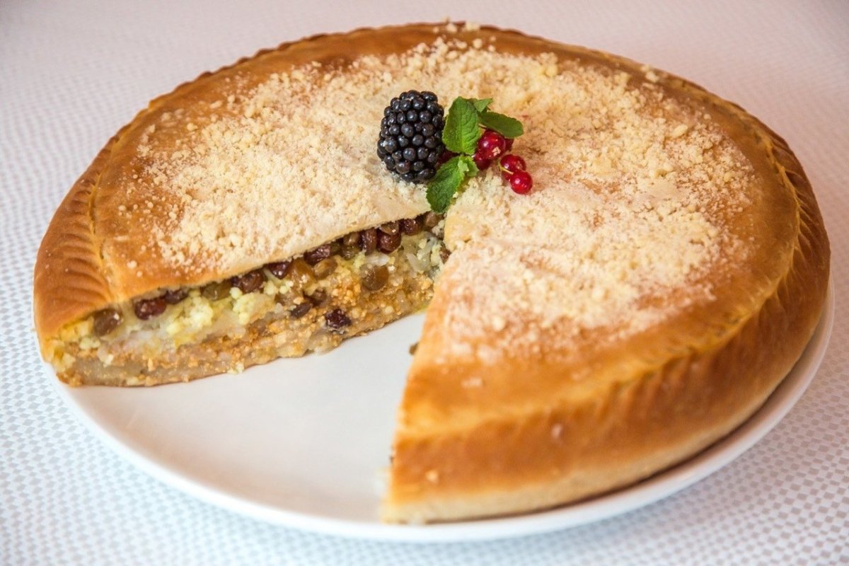 Пирог с мясом