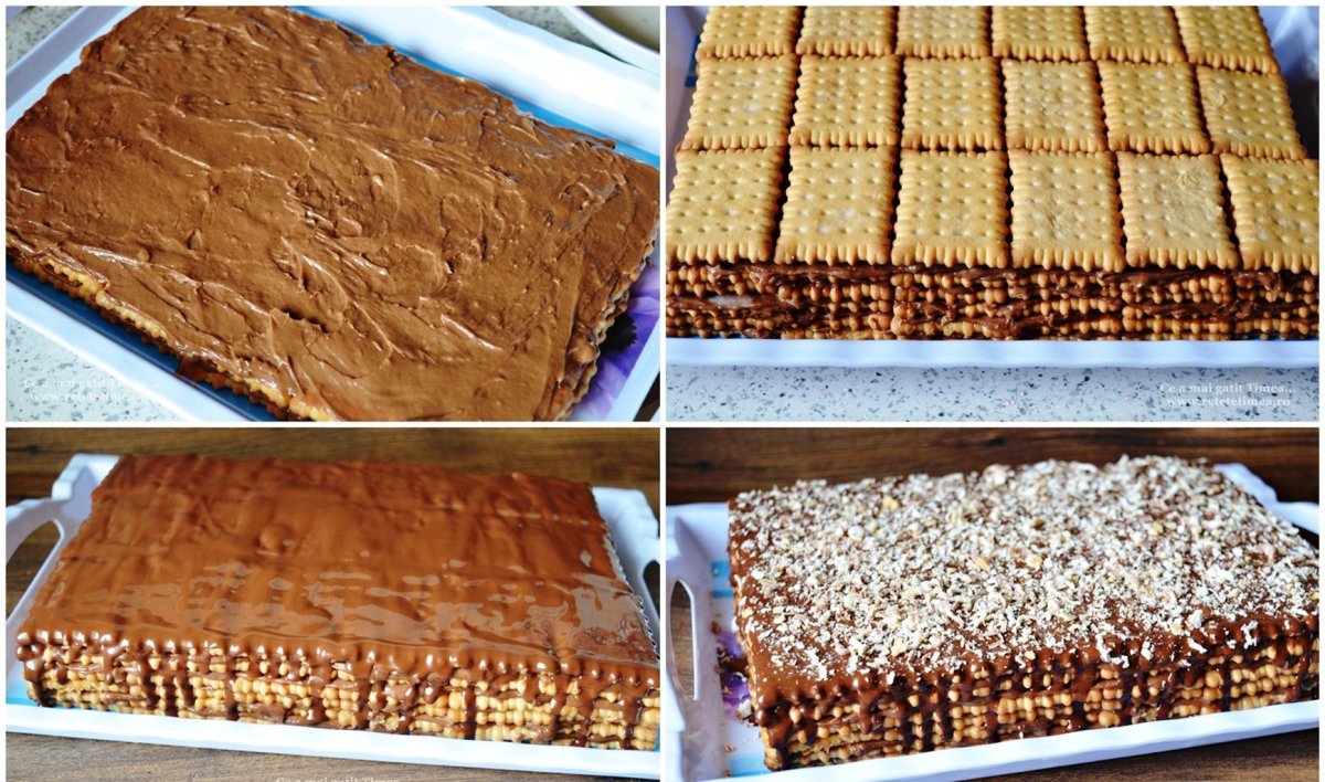 Торт из печенья Кухмастер без выпечки