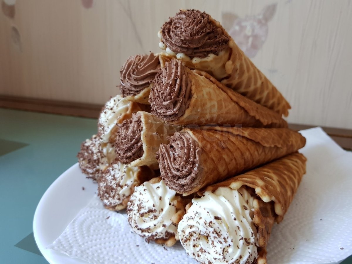 Вафельные трубочки