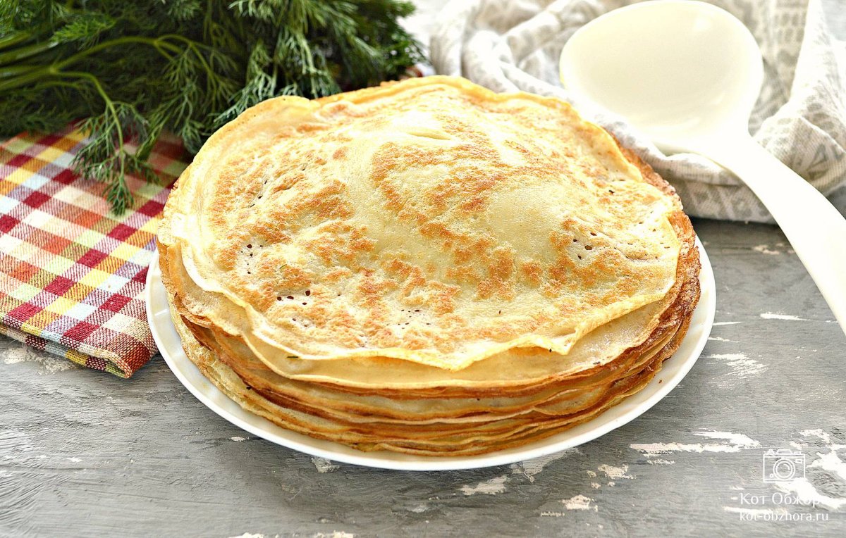 Блины с дырками