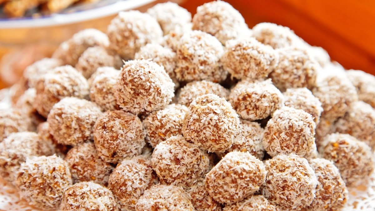 Печенье с кокосовой стружкой
