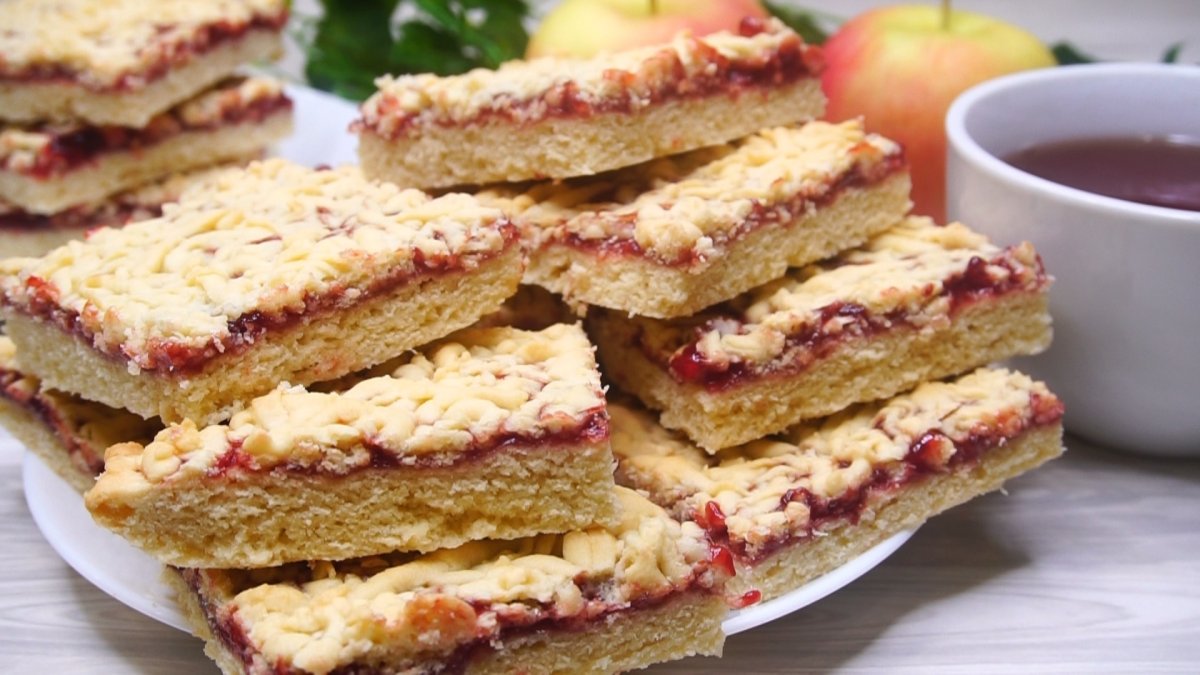 Венское печенье с яблоками