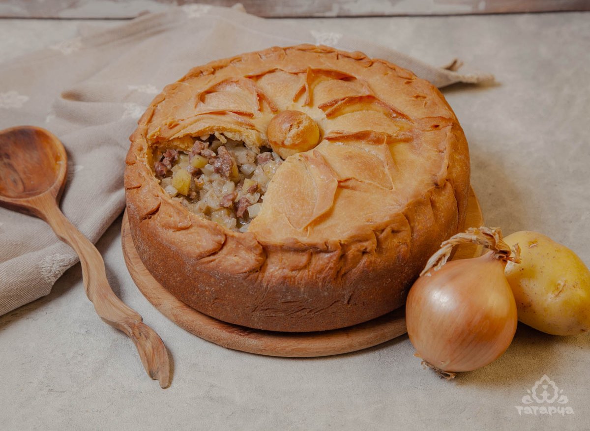 Песочное тесто для пирога с мясом