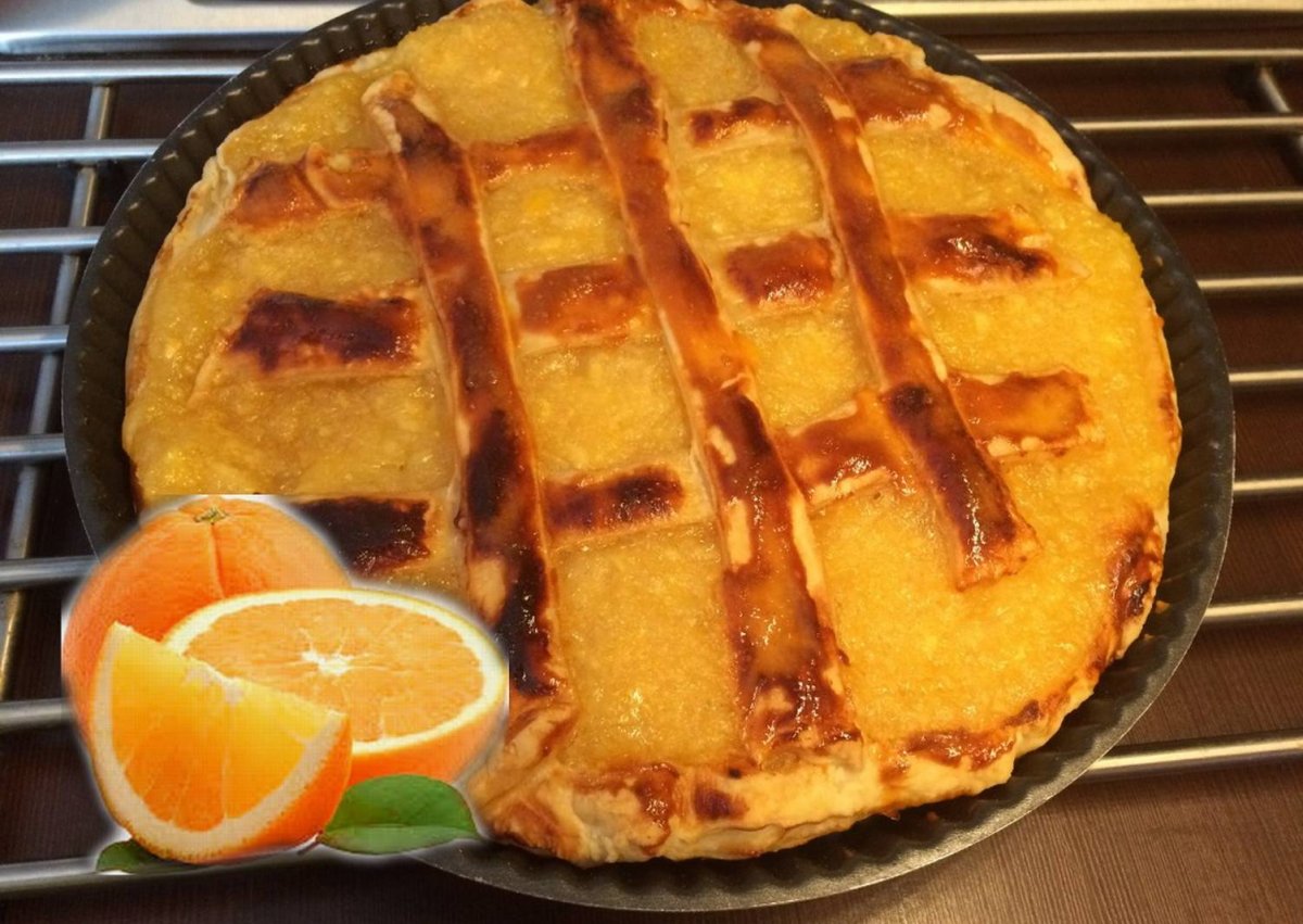 Пирог с апельсинами